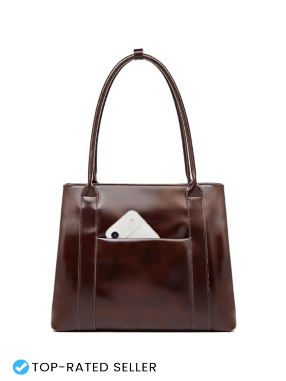 Genuine Leather Satchel Handbag Women Crossbody Top-handle Shoulder Tote Purse